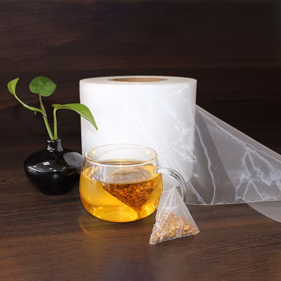 Food Grade/ Biodegradable/ PLA/ Nylon Mesh Tea Bag Packing Material