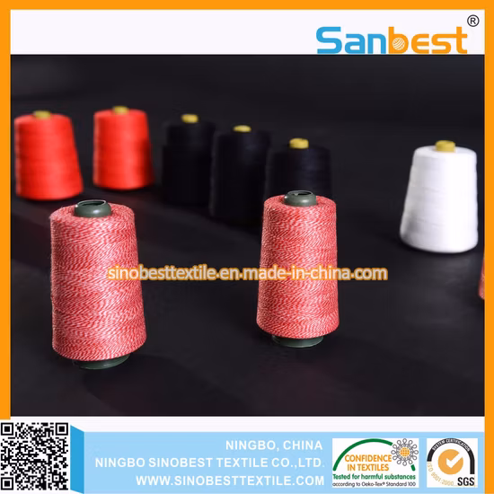 Ne20/6 Закрывающая резьба для промышленной полиэфирной сумки для полипропиленовой сумки